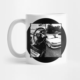 NISSAN SILVIA S15 Black 'N White 5 Mug